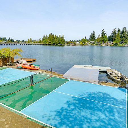 Tacoma Home On Steilacoom Lake With Dock! 外观 照片