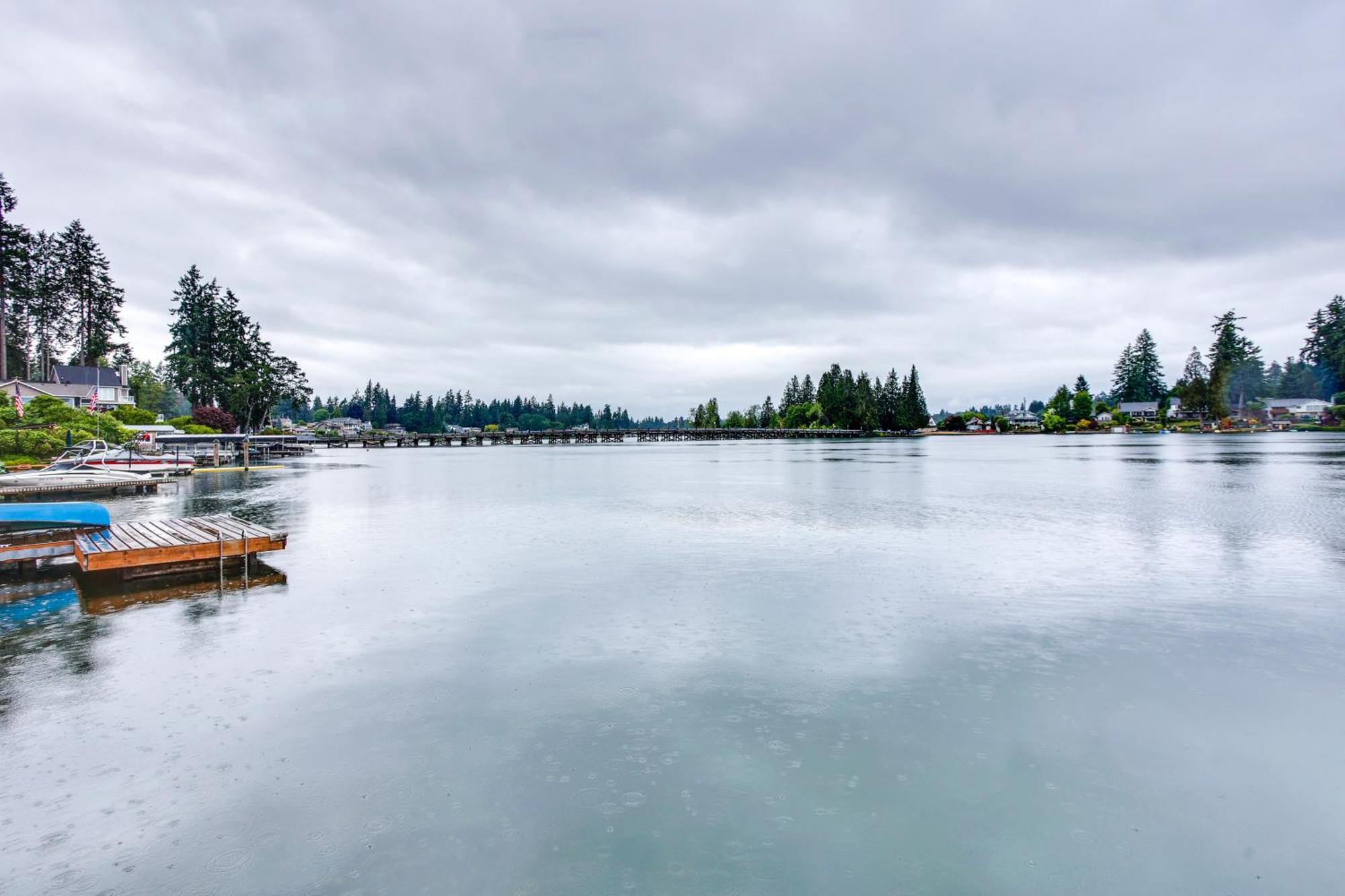 Tacoma Home On Steilacoom Lake With Dock! 外观 照片